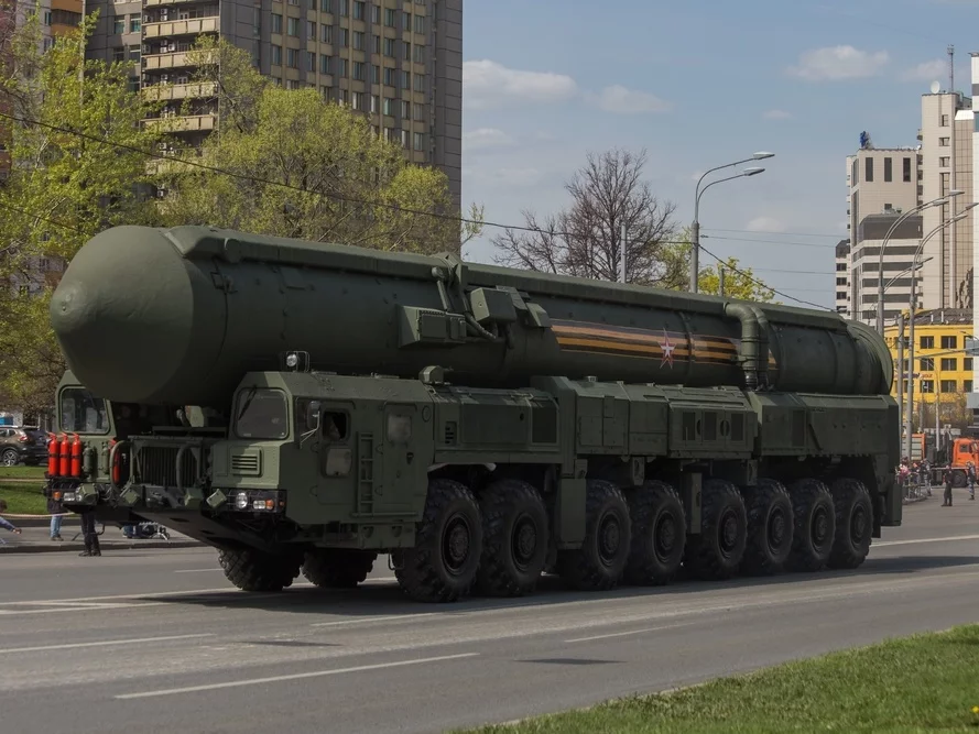 Rosyjski międzykontynentalny pocisk balistyczny (ICBM)