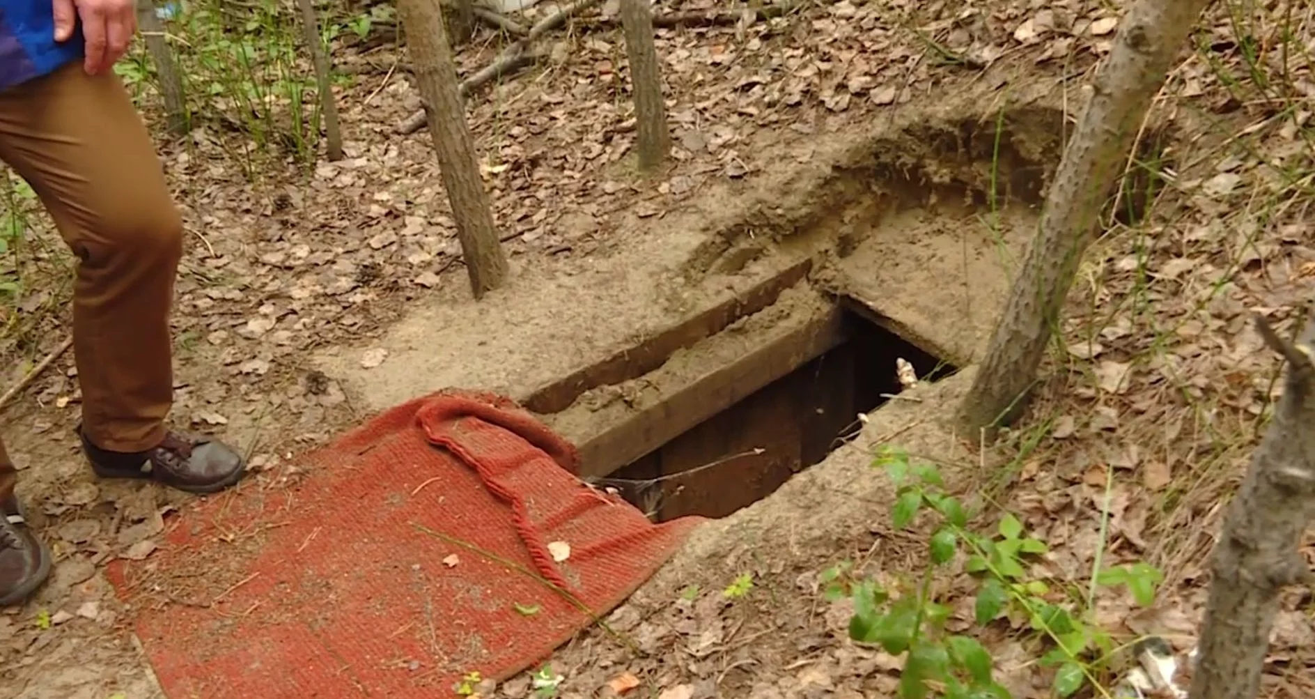 Złodzieje wydrążyli tunel