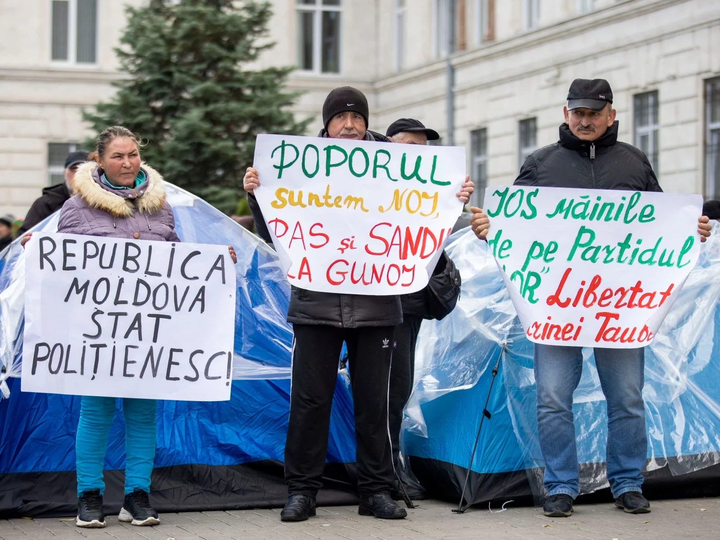 Protesty w Mołdawii