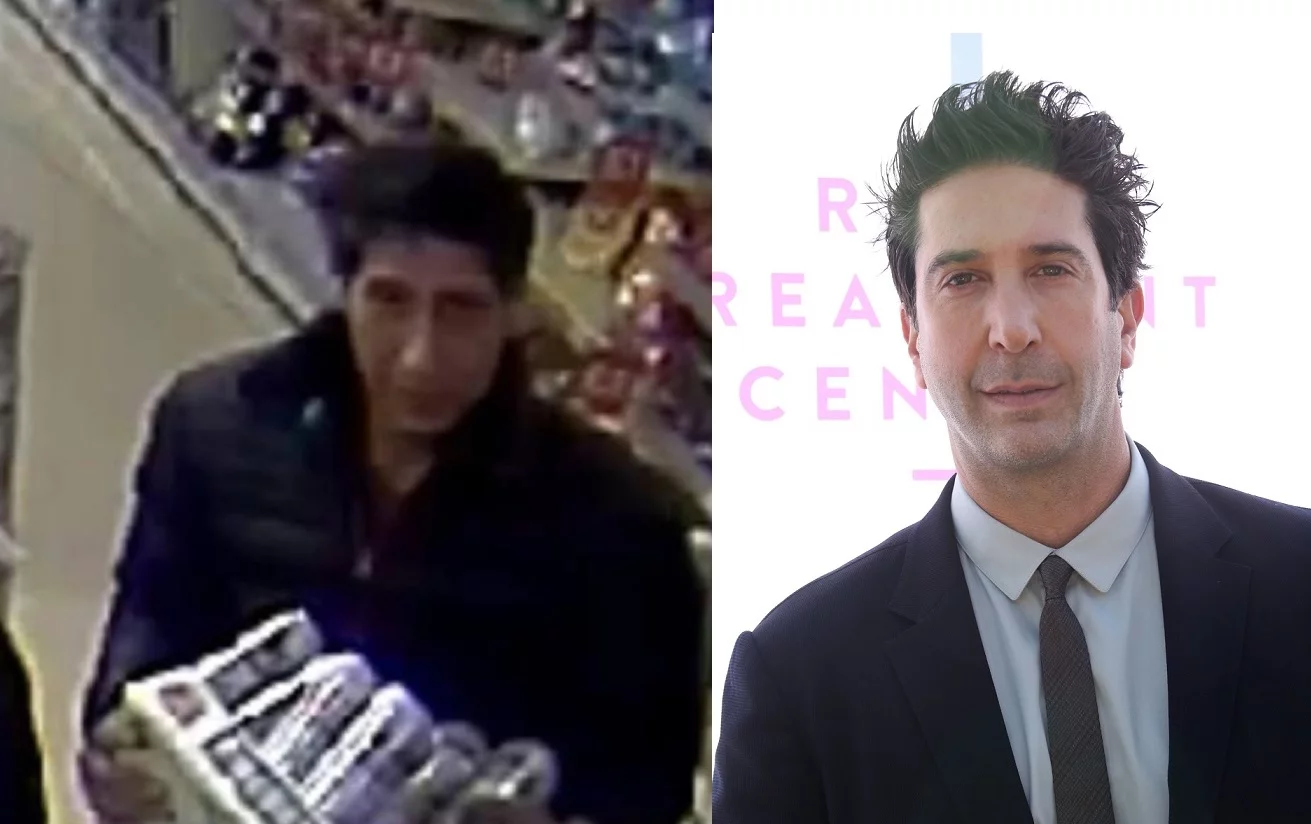 Poszukiwany mężczyzna i aktor David Schwimmer