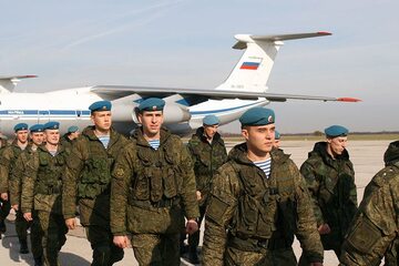 Rosyjscy spadochroniarze