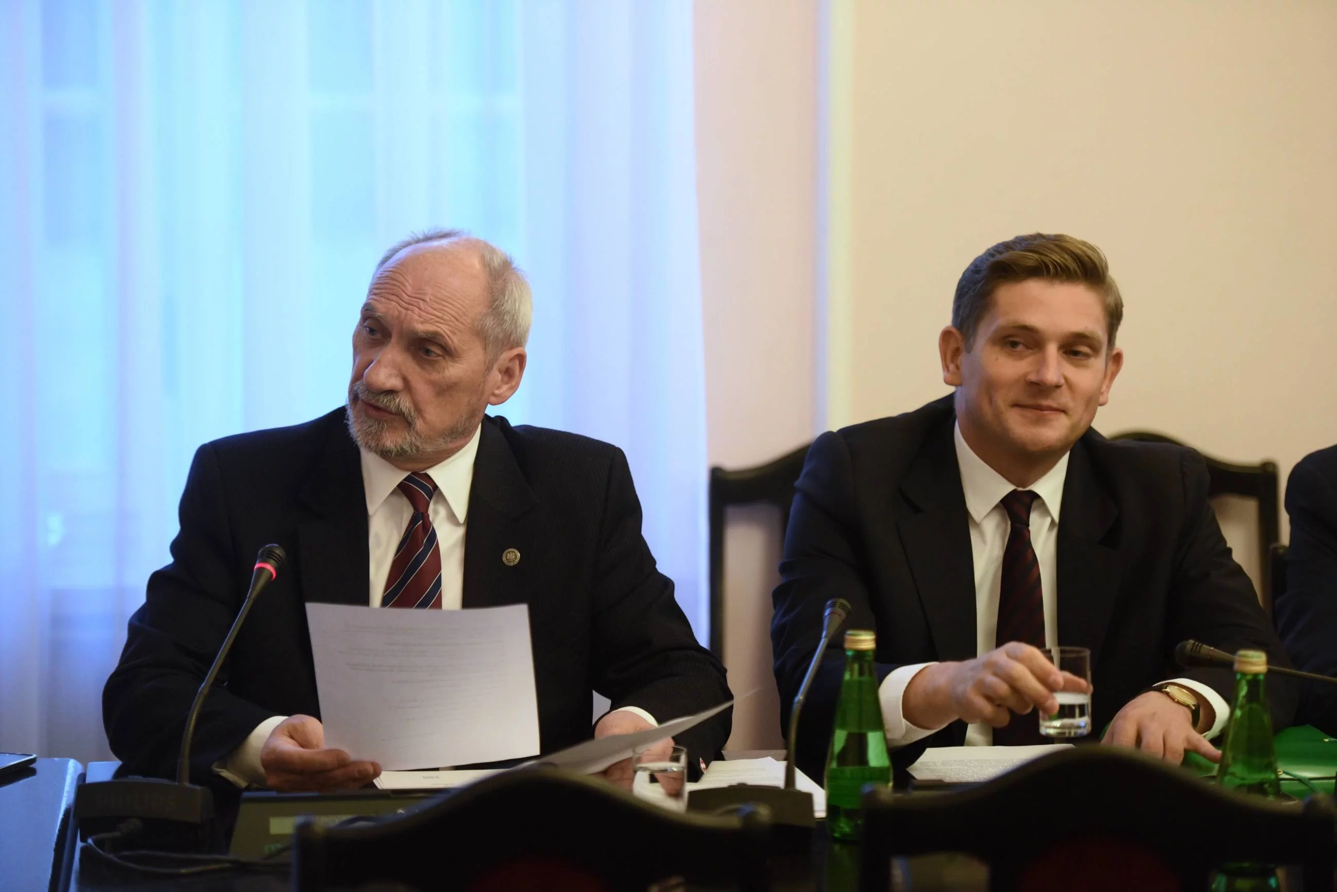 Antoni Macierewicz i Bartosz Kownacki