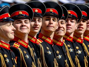 Rosyjska parada z okazji Dnia Zwycięstwa