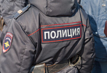 Rosyjska policja. Zdjęcie ilustracyjne