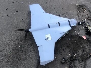 Rosyjski dron kamikadze zestrzelony nad Kijowem