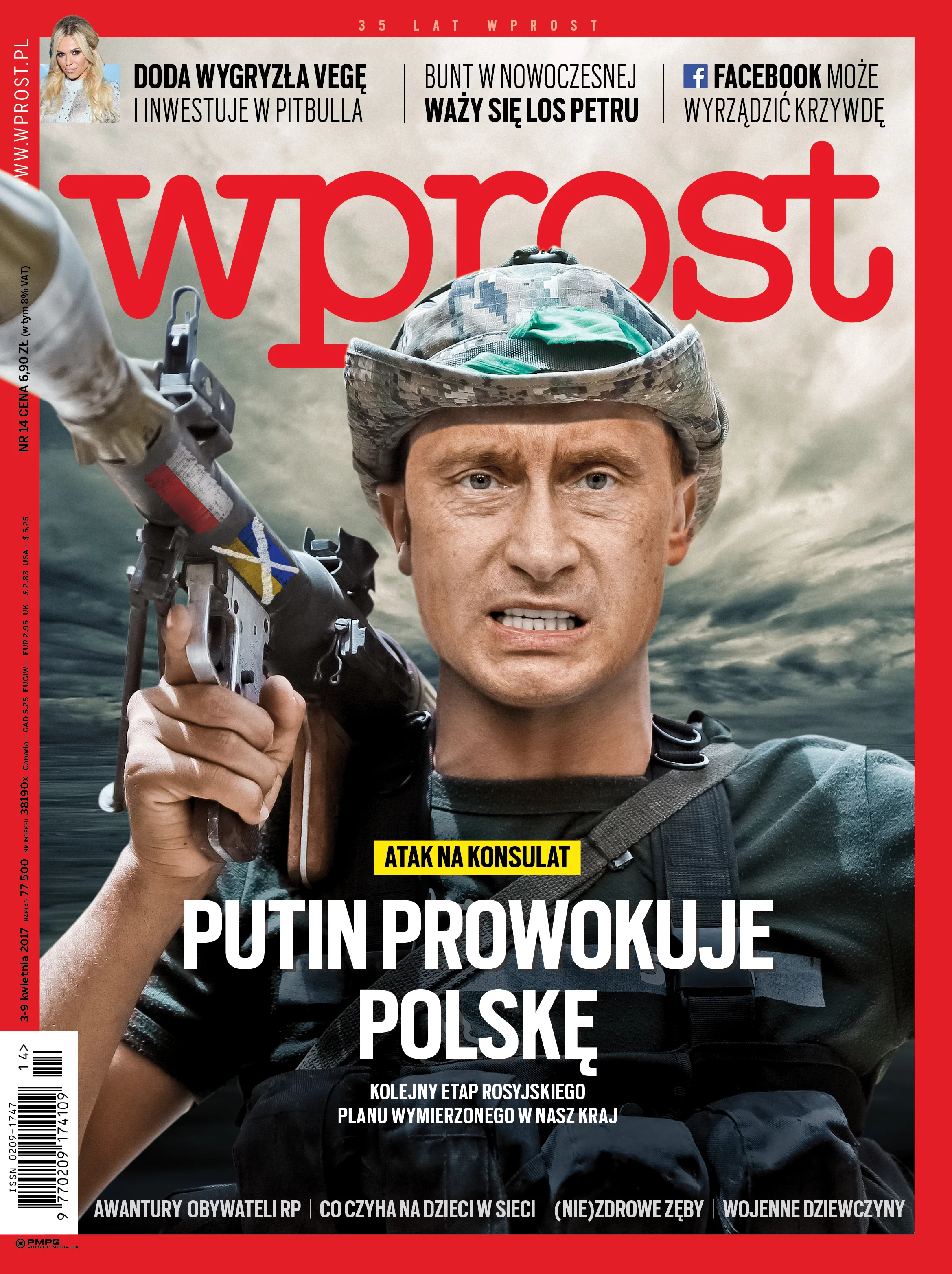 Okładka 14/2017 (1781) WPROST