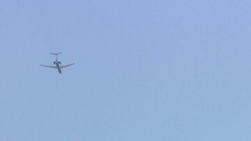 Rosyjski samolot szpiegowski nad Waszyngtonem