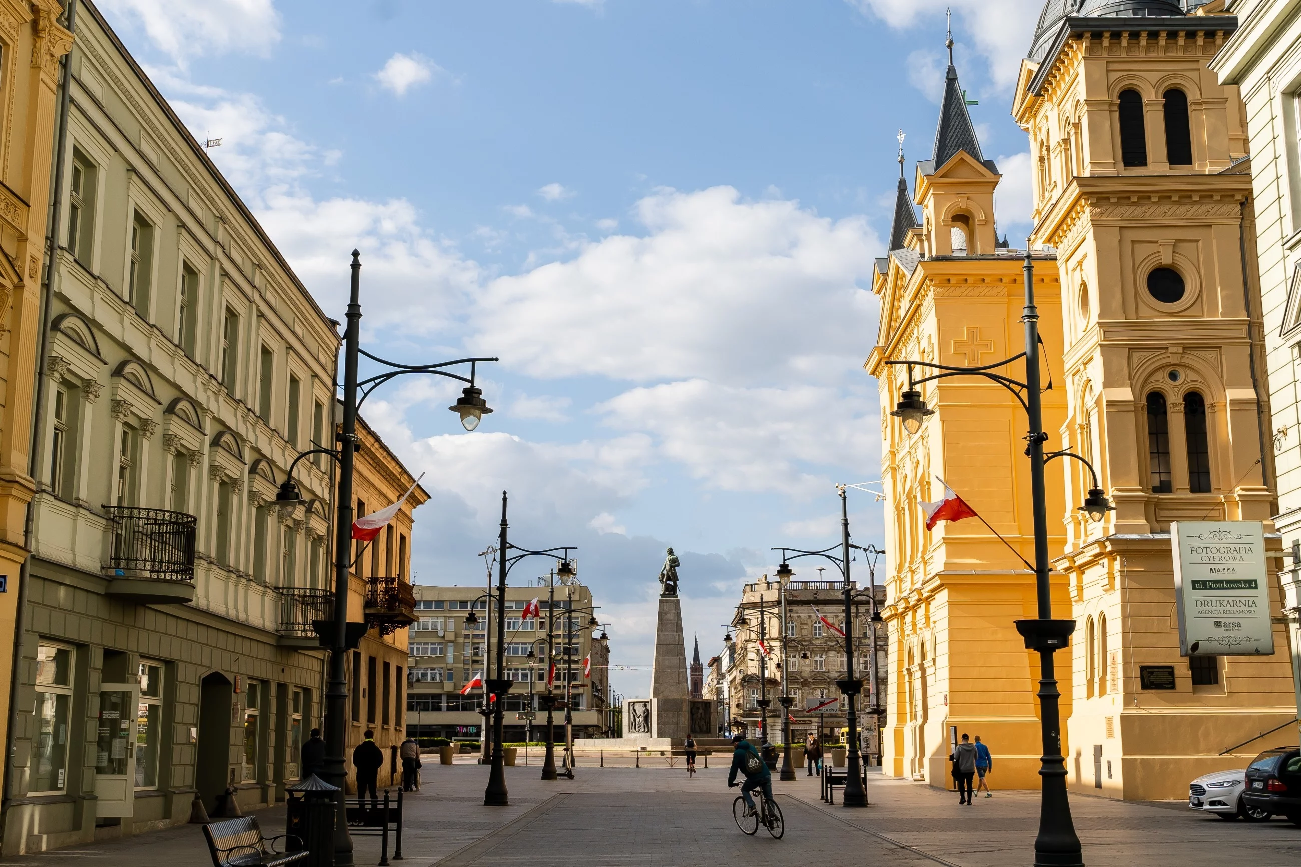 Centrum Łodzi, zdjęcie ilustracyjne