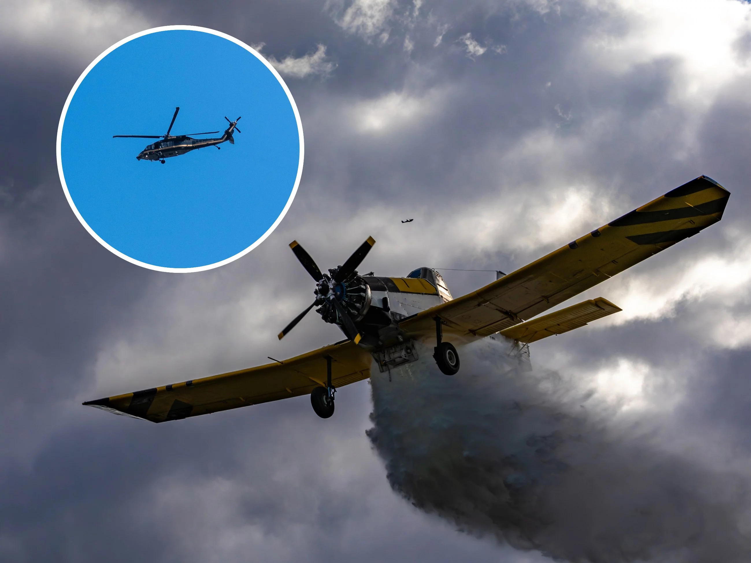 Dromader i Black Hawk, zdjęcie ilustracyjne