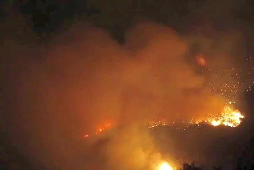 Pożar w Czarnogórze