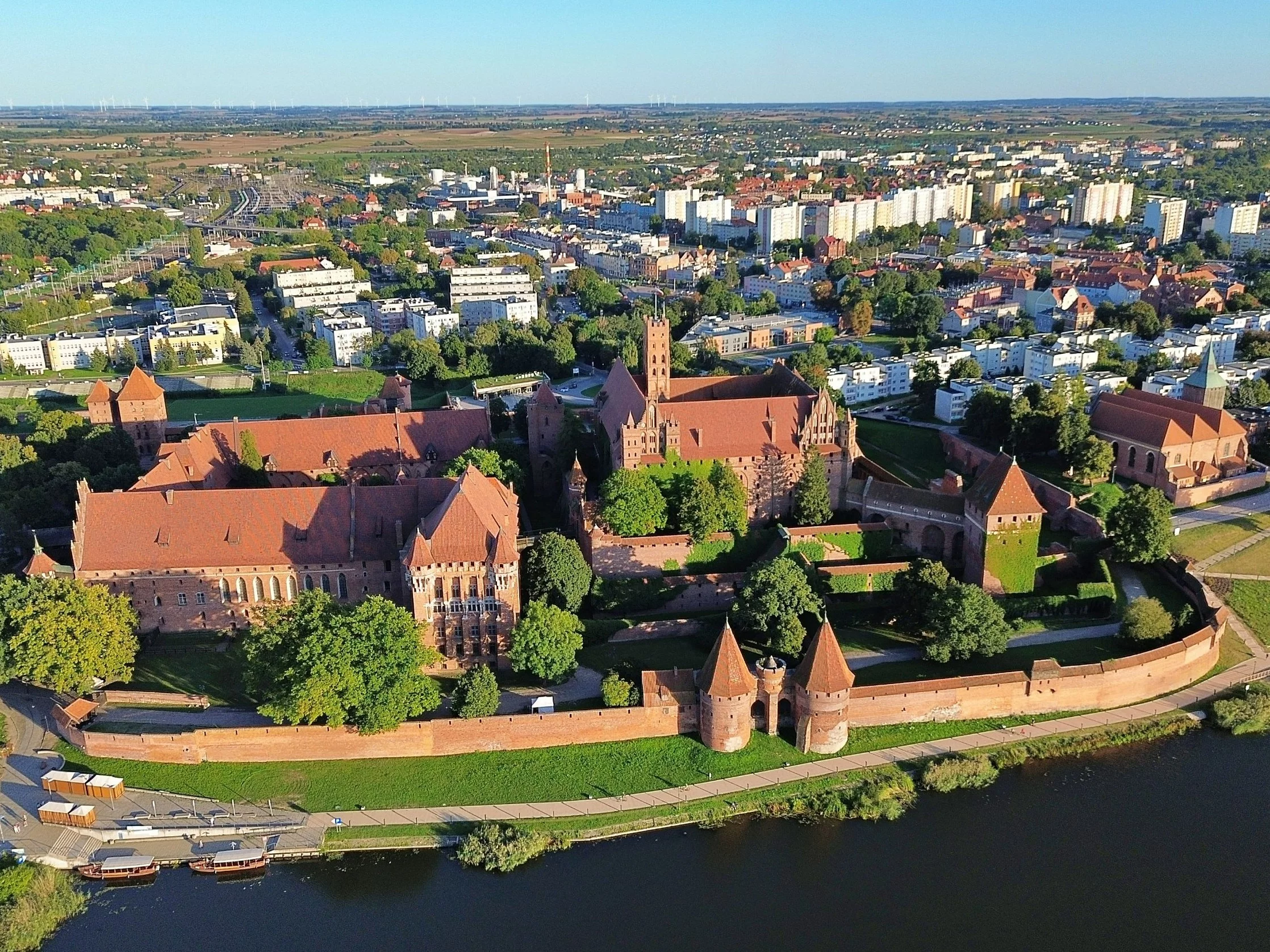 Malbork zamek i miasto