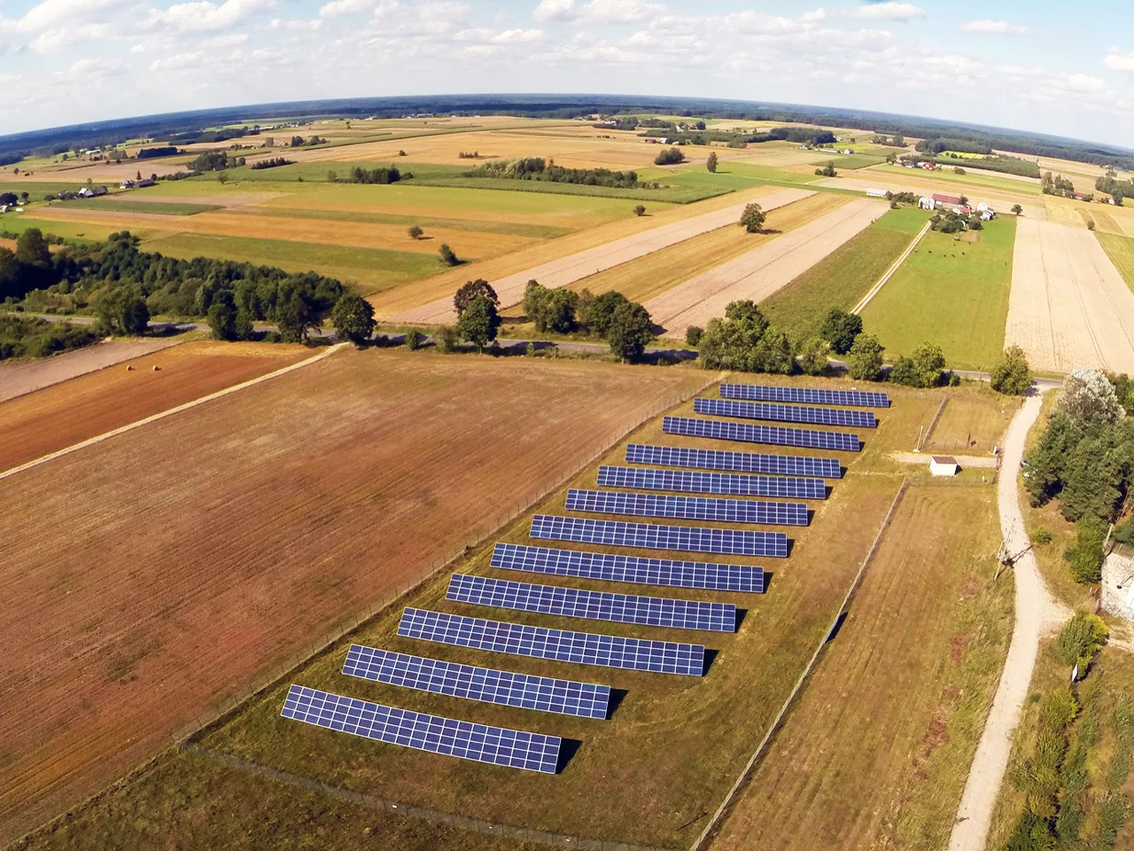 Farma fotowoltaiczna zbudowana przez R.Power