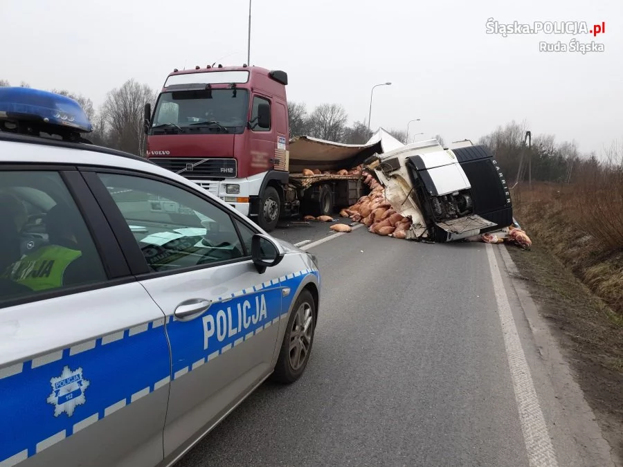 Wypadek w Rudzie Śląskiej