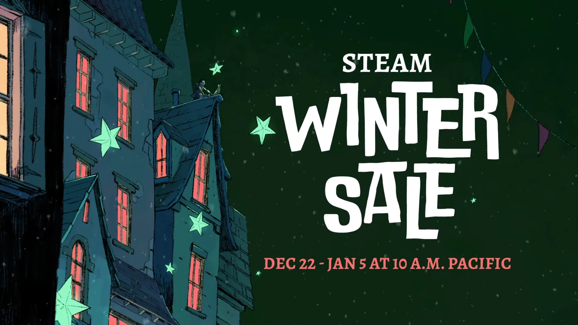 Steam Winter Sale 2022 potrwa od 22 grudnia do 5 stycznia 2023 r.