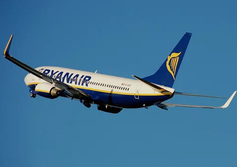 Samolot linii lotniczych Ryanair