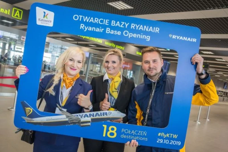 Baza Ryanair w Katowicach