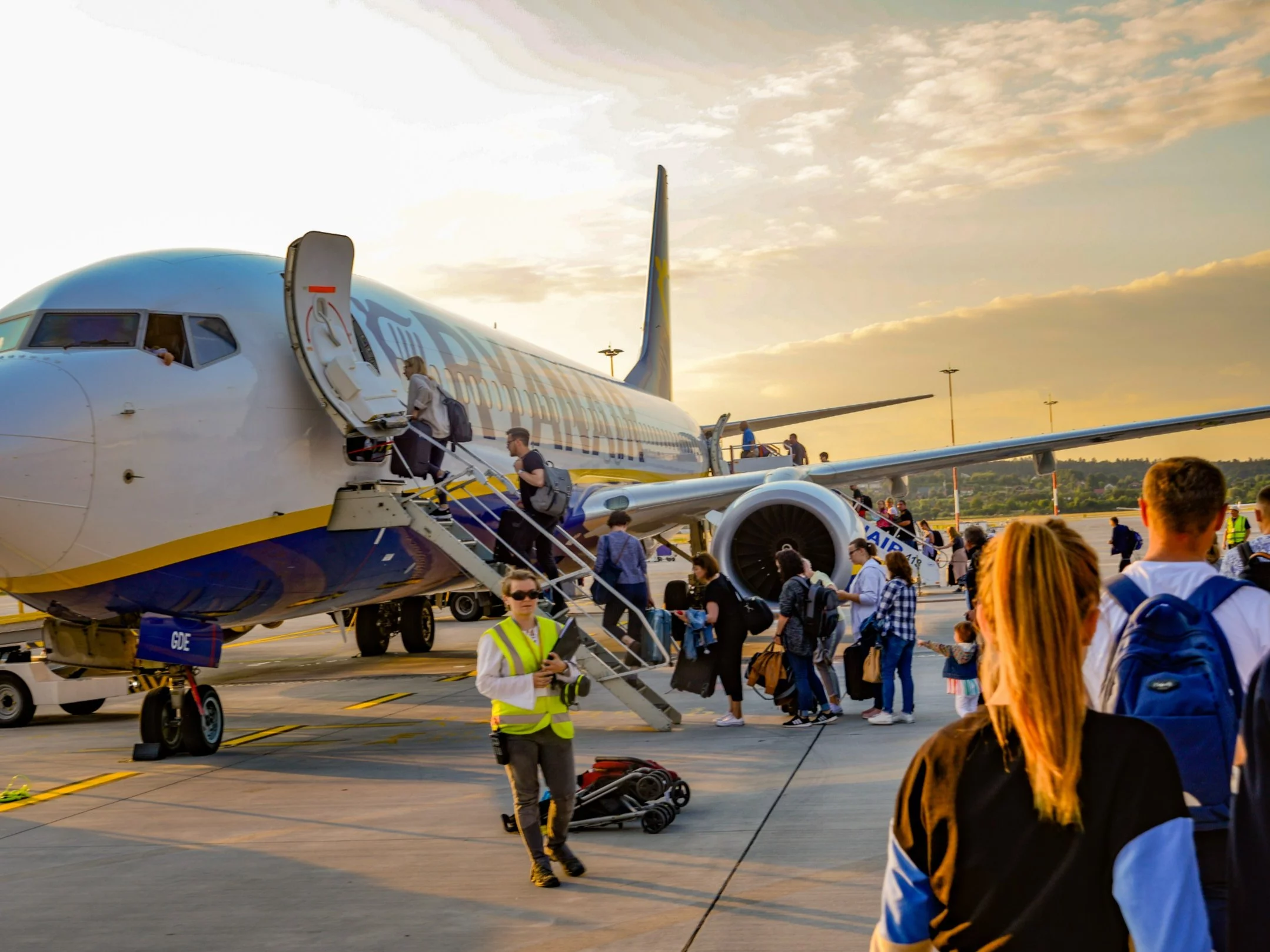 Ryanair na lotnisku w Krakowie