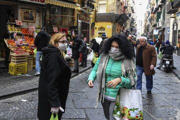 Rynek warzywny w Neapolu