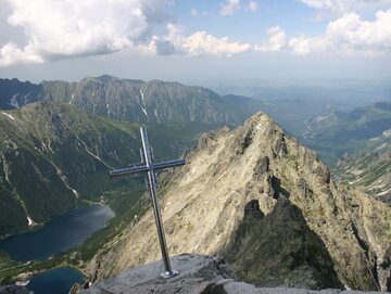 Rysy, najwyższy szczyt w Polsce.