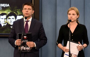 Ryszard Petru i Joanna Schmidt