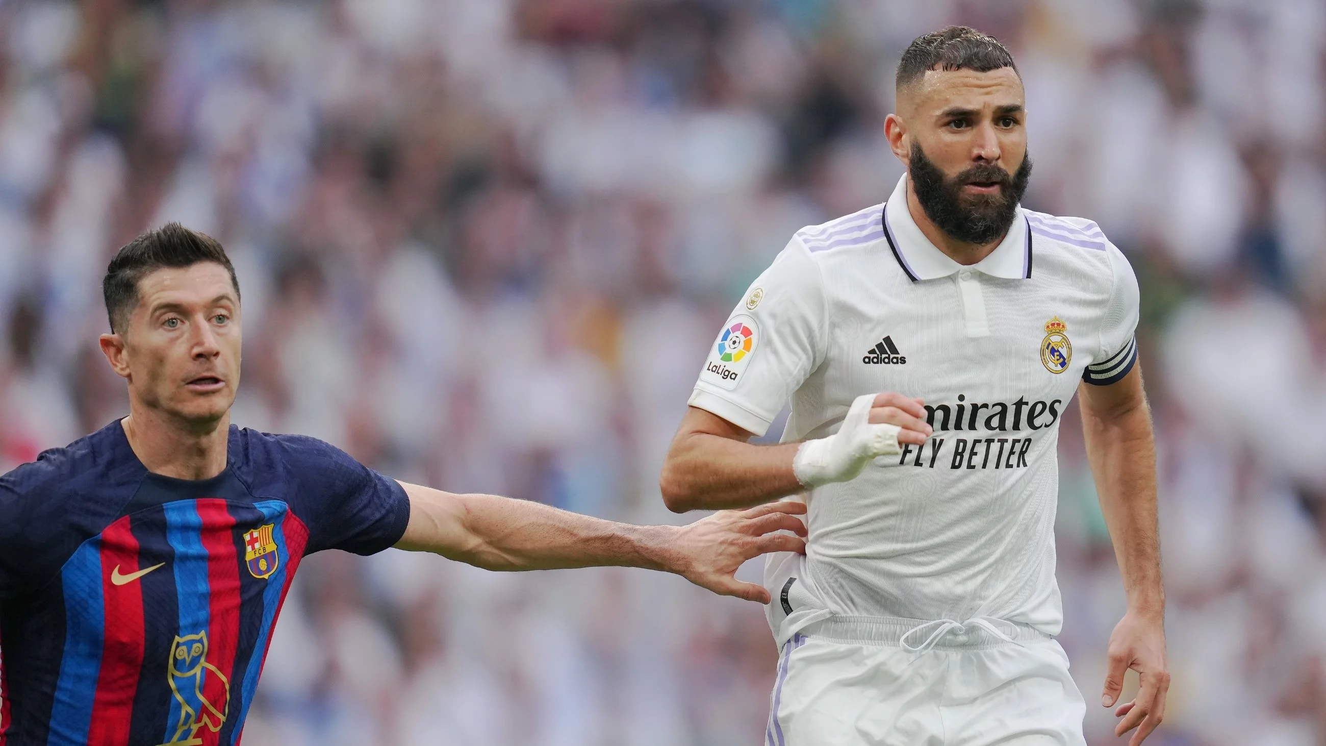 Robert Lewandowski, Karim Benzema