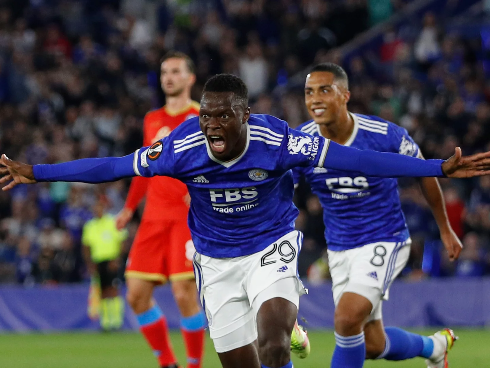 Patson Daka i Youri Tielemans