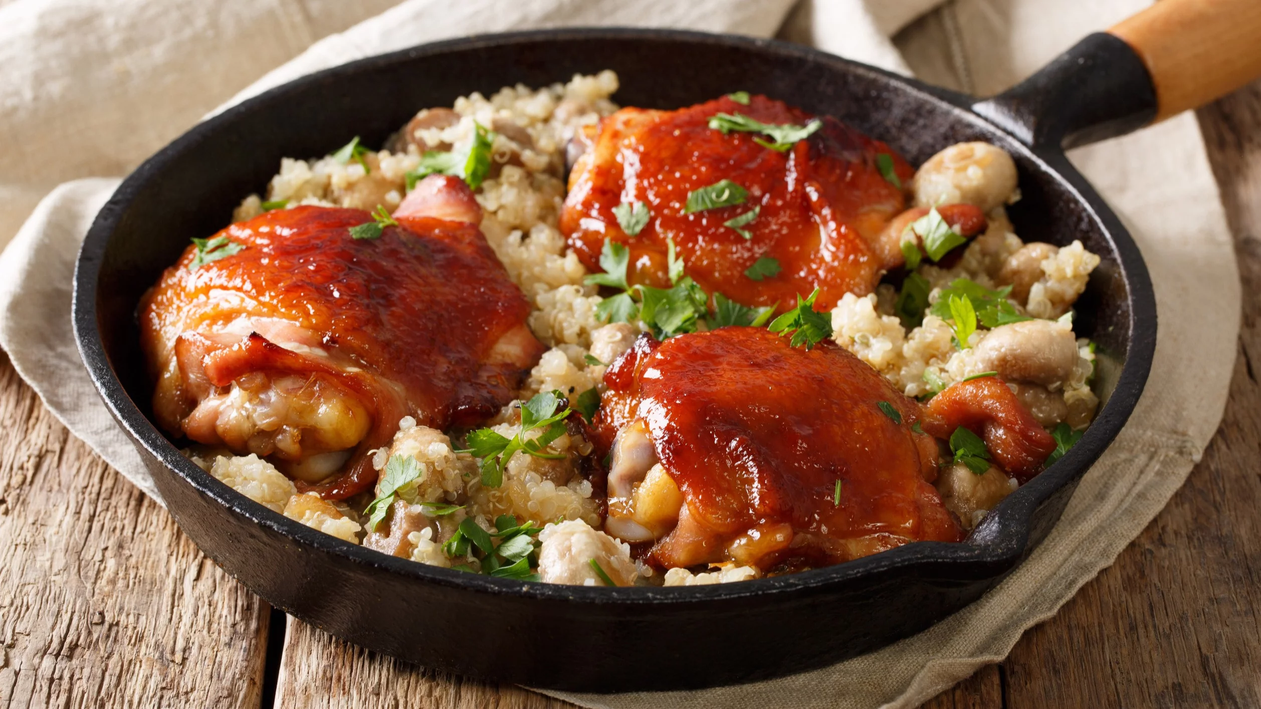 Kurczak z komosą ryżową