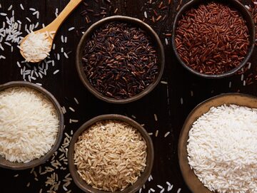 Ryż to zdrowy element diety.