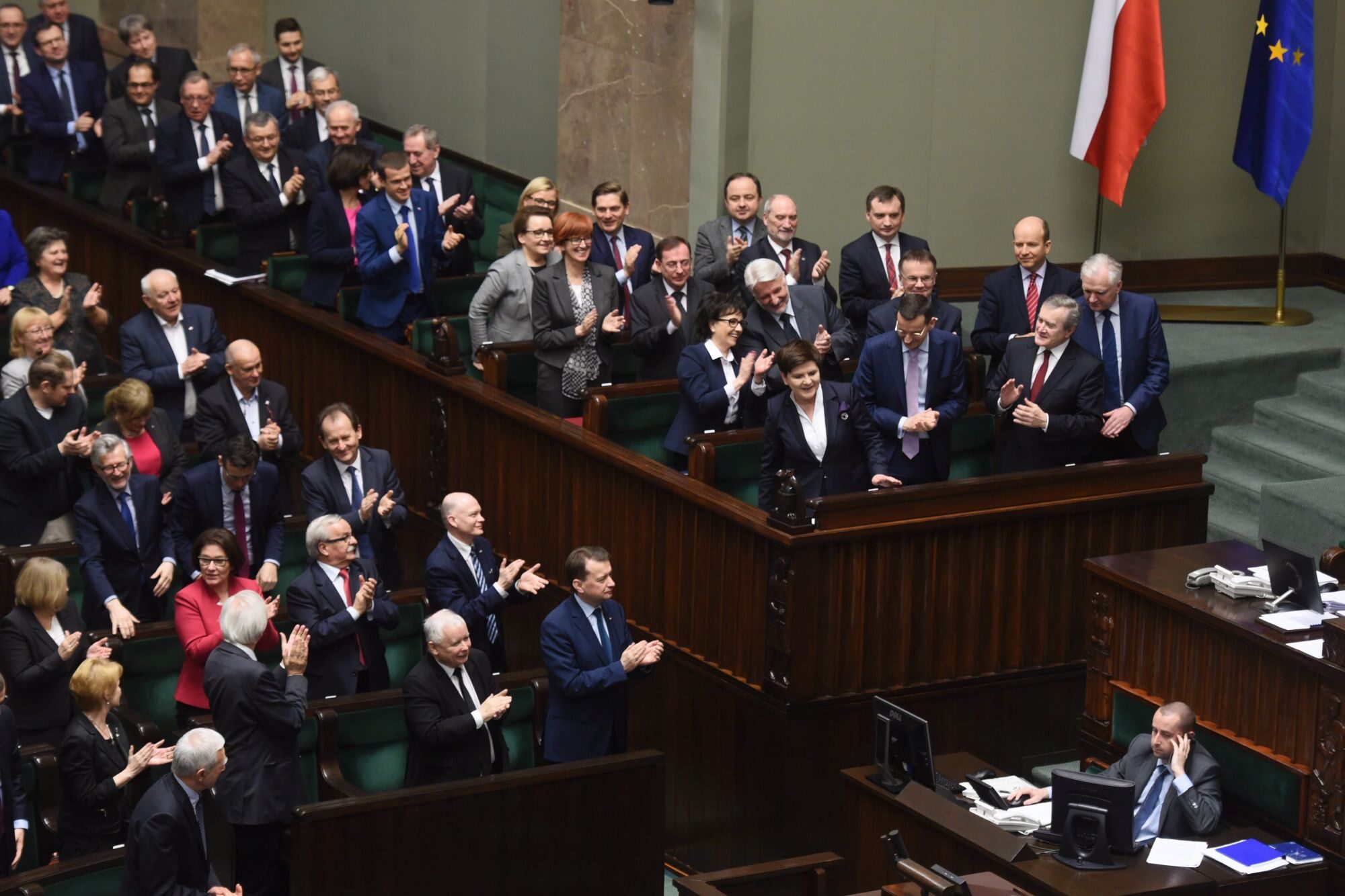 Rząd i kierownictwo PiS w Sejmie