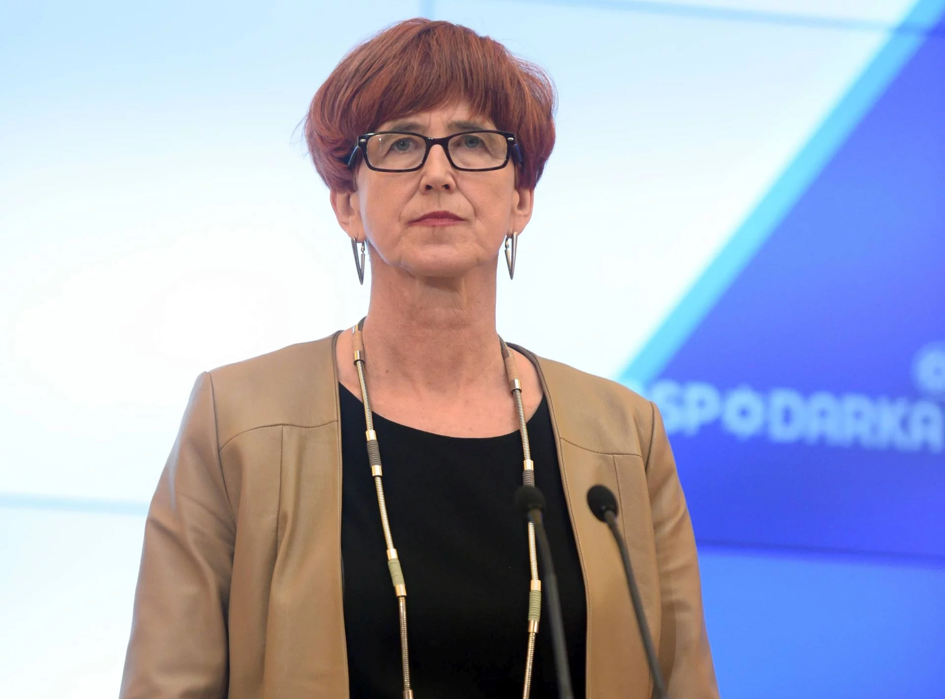 Szefowa MRPiPS Elżbieta Rafalska