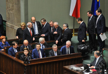 Rząd premier Szydło podczas expose w 2015 roku