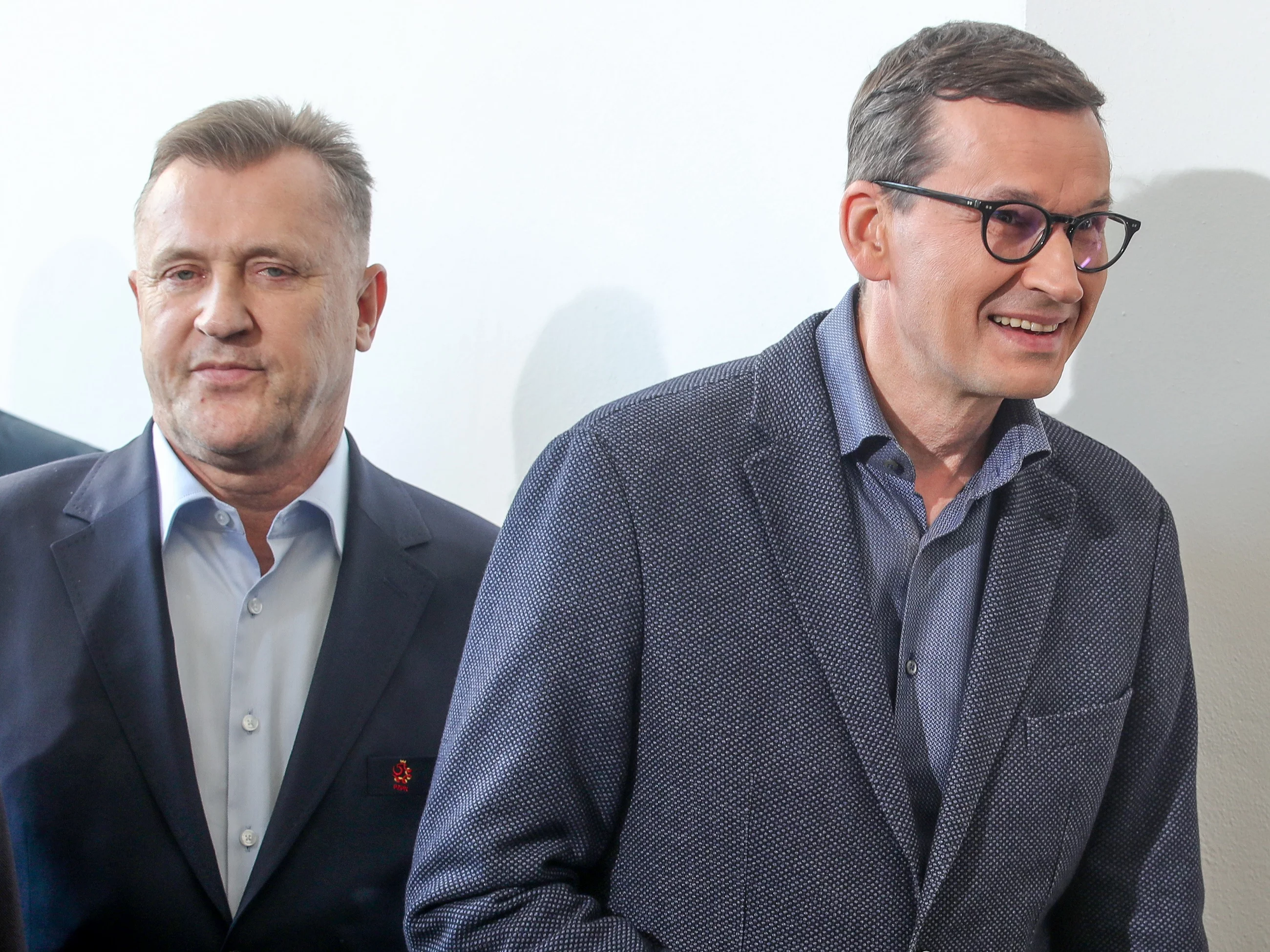 Cezary Kulesza i Mateusz Morawiecki