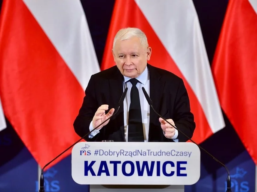 Jarosław Kaczyński w Katowicach