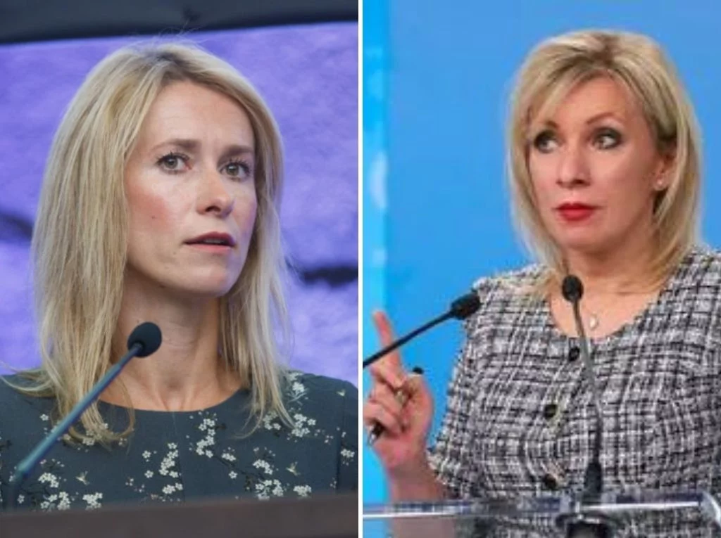 Maria Zakharova i Kaja Kallas