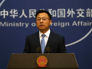Rzecznik MSZ Chin Zhao Lijian