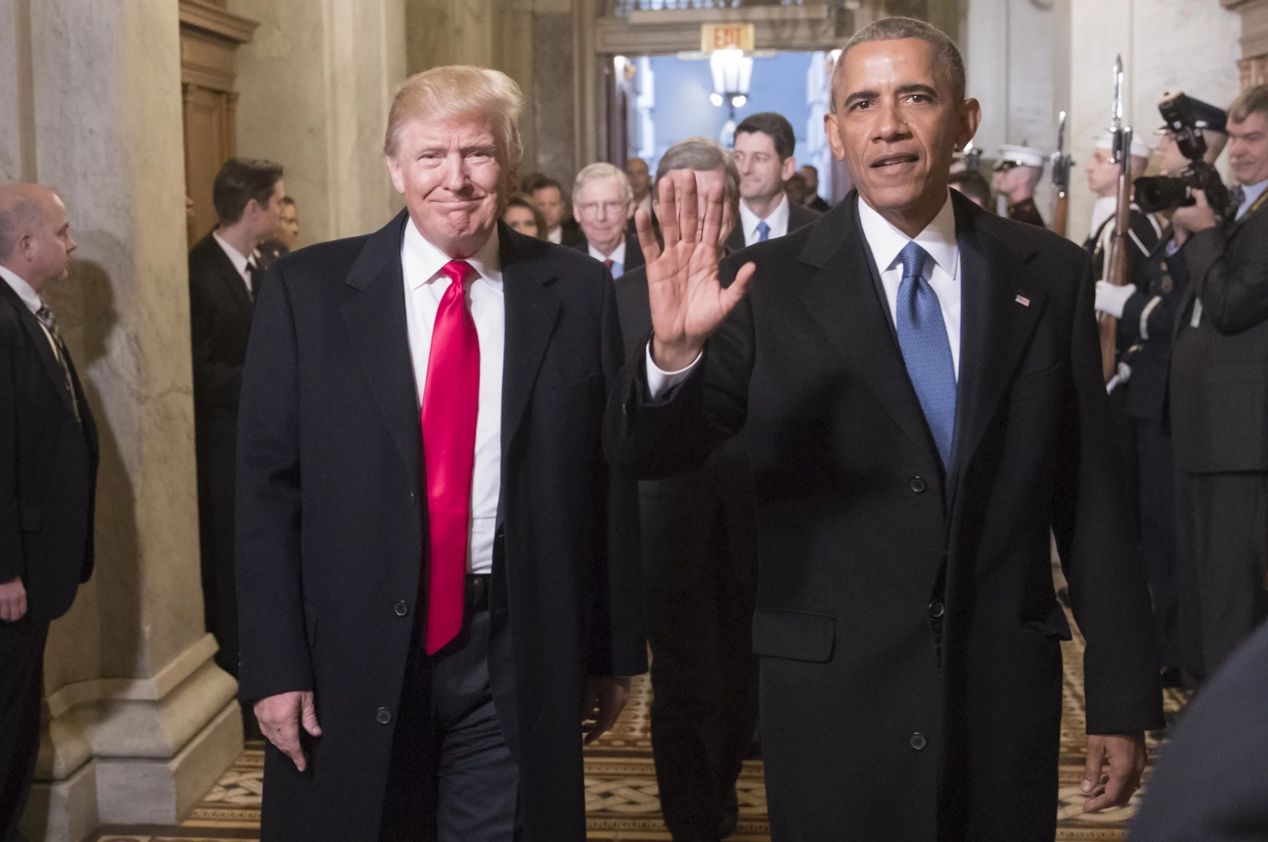 Donald Trump i Barack Obama