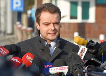 Rzecznik rządu Rafał Bochenek