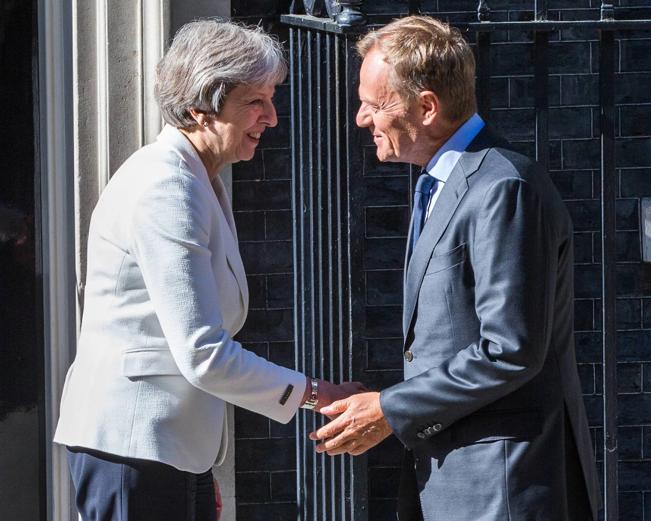 Theresa May, Donald Tusk