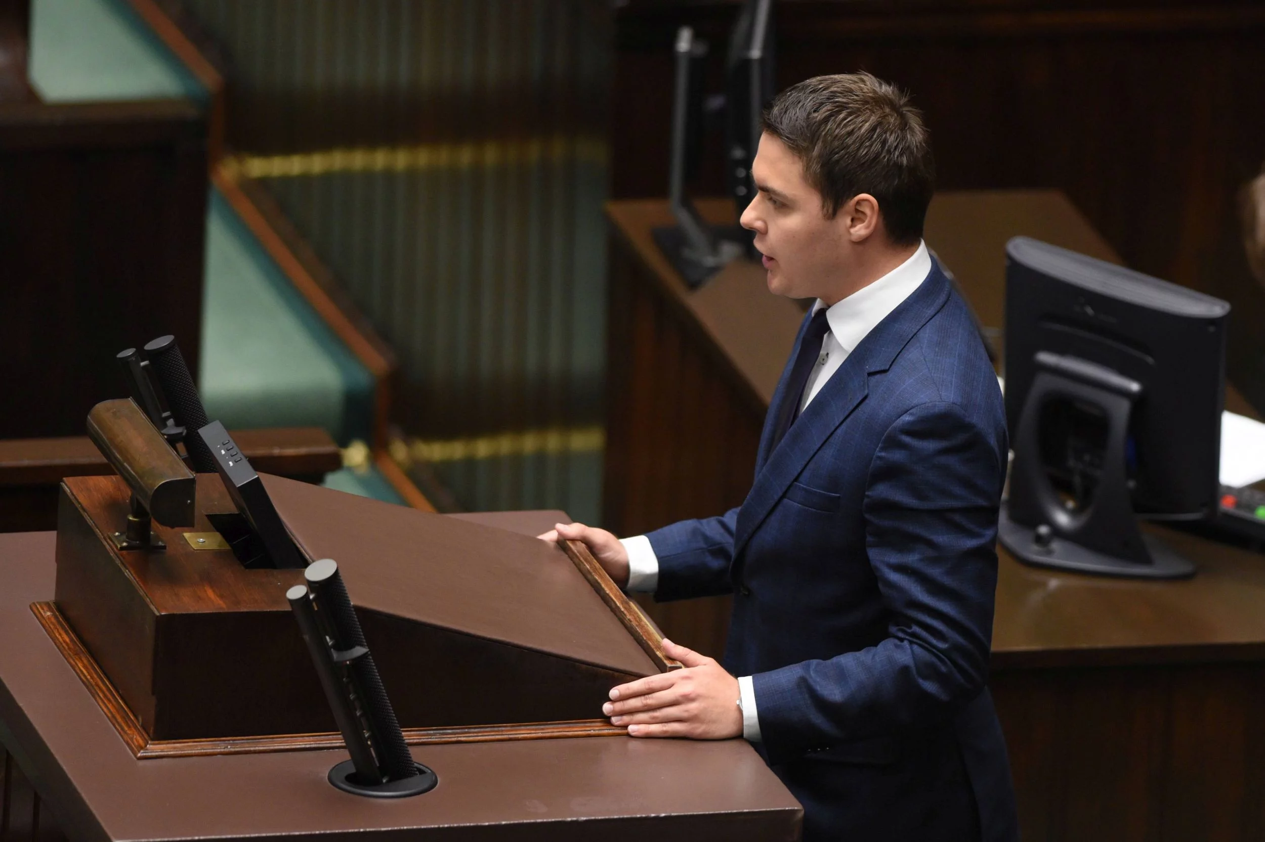 Poseł PiS Łukasz Rzepecki