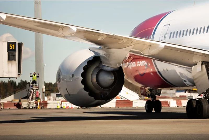 Silnik Boeinga 787 Dreamliner linii Norwegian