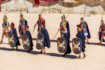 Rzymscy legioniści, współczesna rekonstrukcja stroju