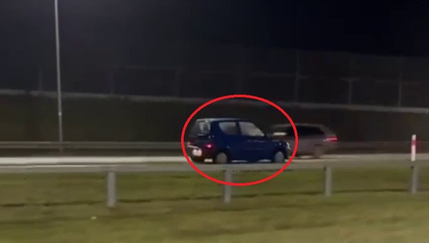 Jechała „pod prąd” ekspresówką. Wracała od koleżanki z Radomia