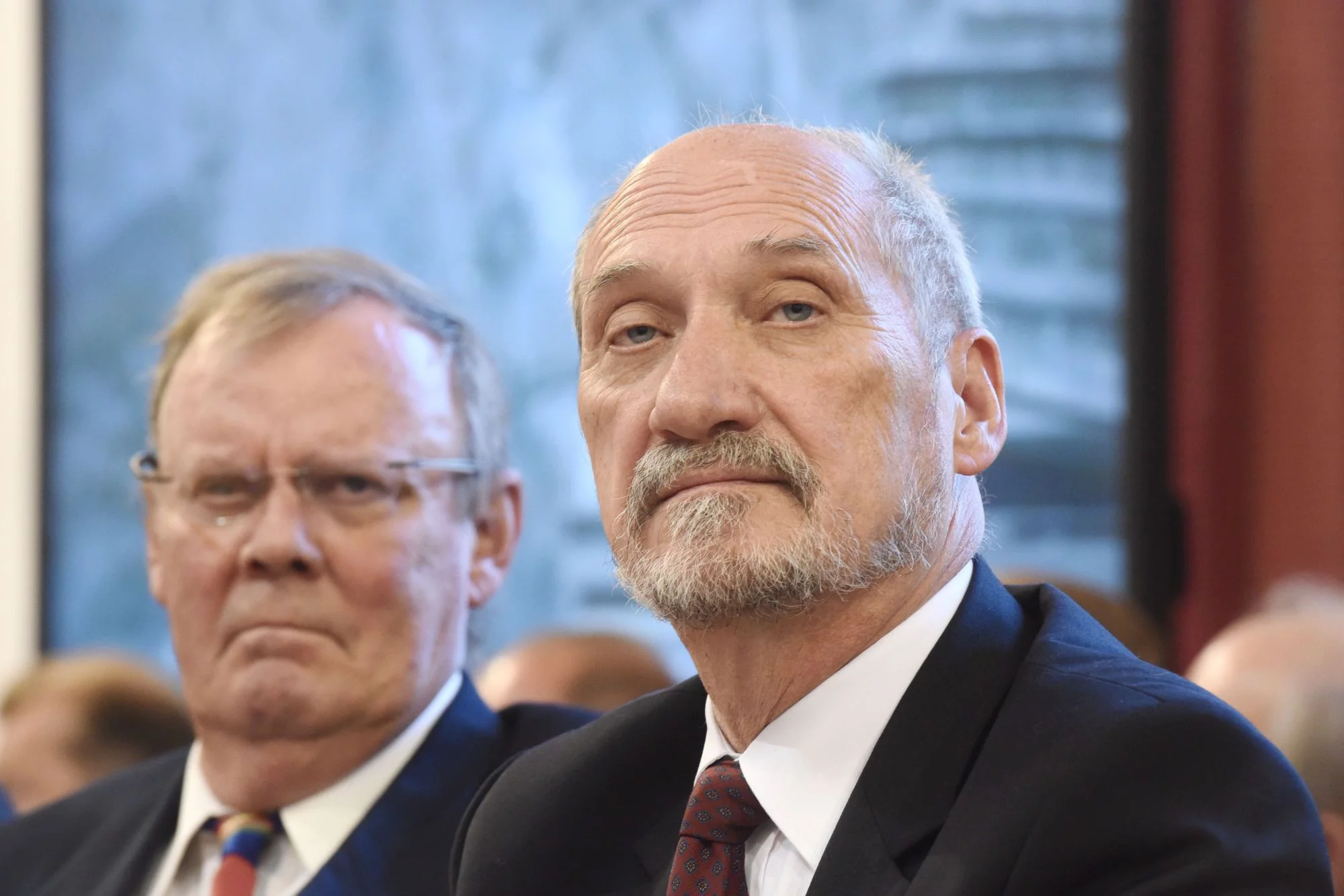 Antoni Macierewicz i dr Wacław Berczyński podczas konferencji podkomisji smoleńskiej