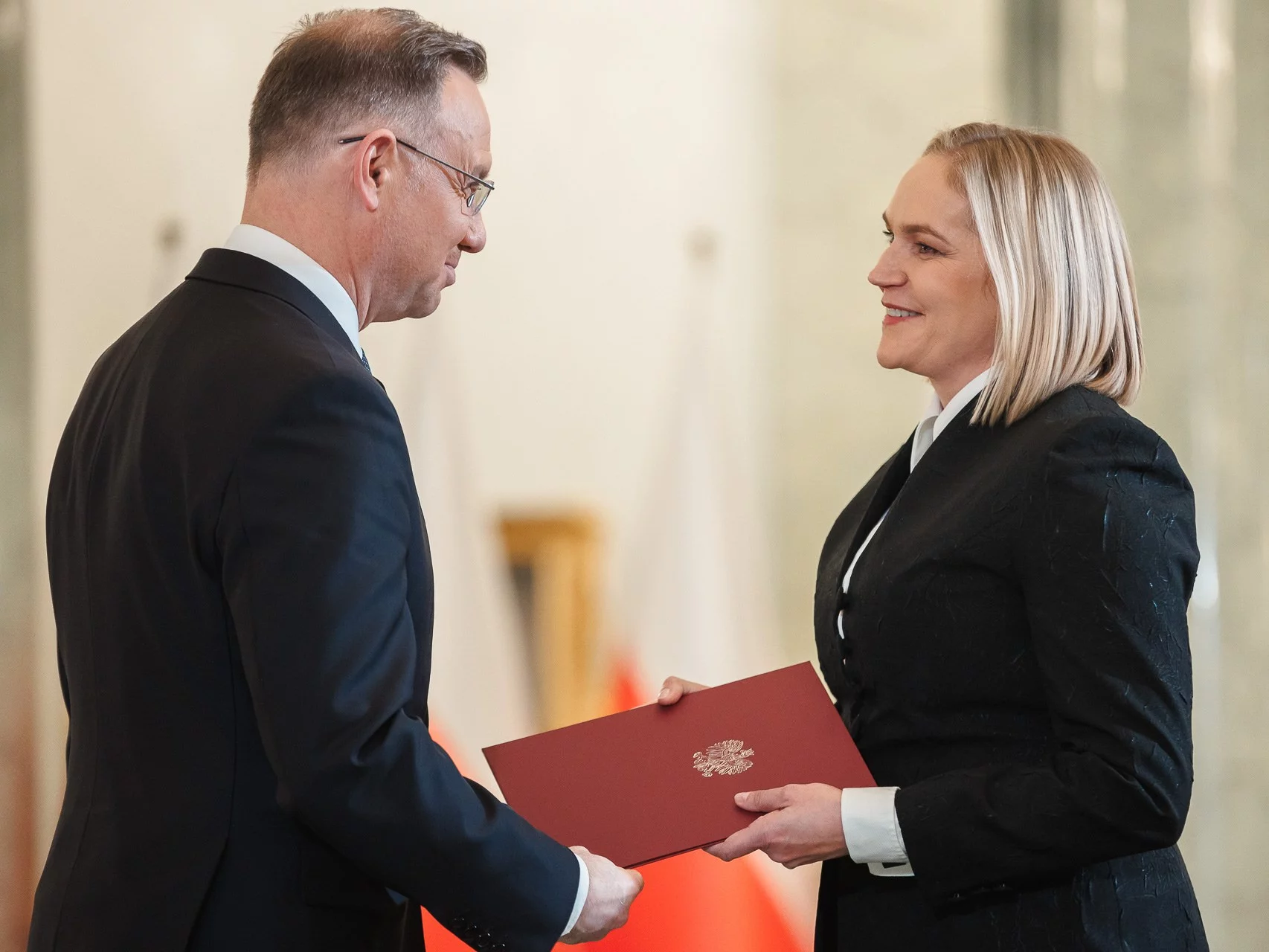 Andrzej Duda i Dominika Chorosińska