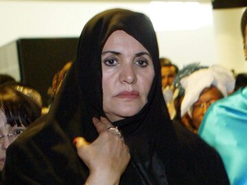 Safia Farkash, żona Muammara Kaddafiego