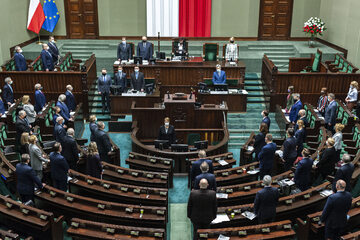 Sala plenarna Sejmu, zdj. ilustracyjne