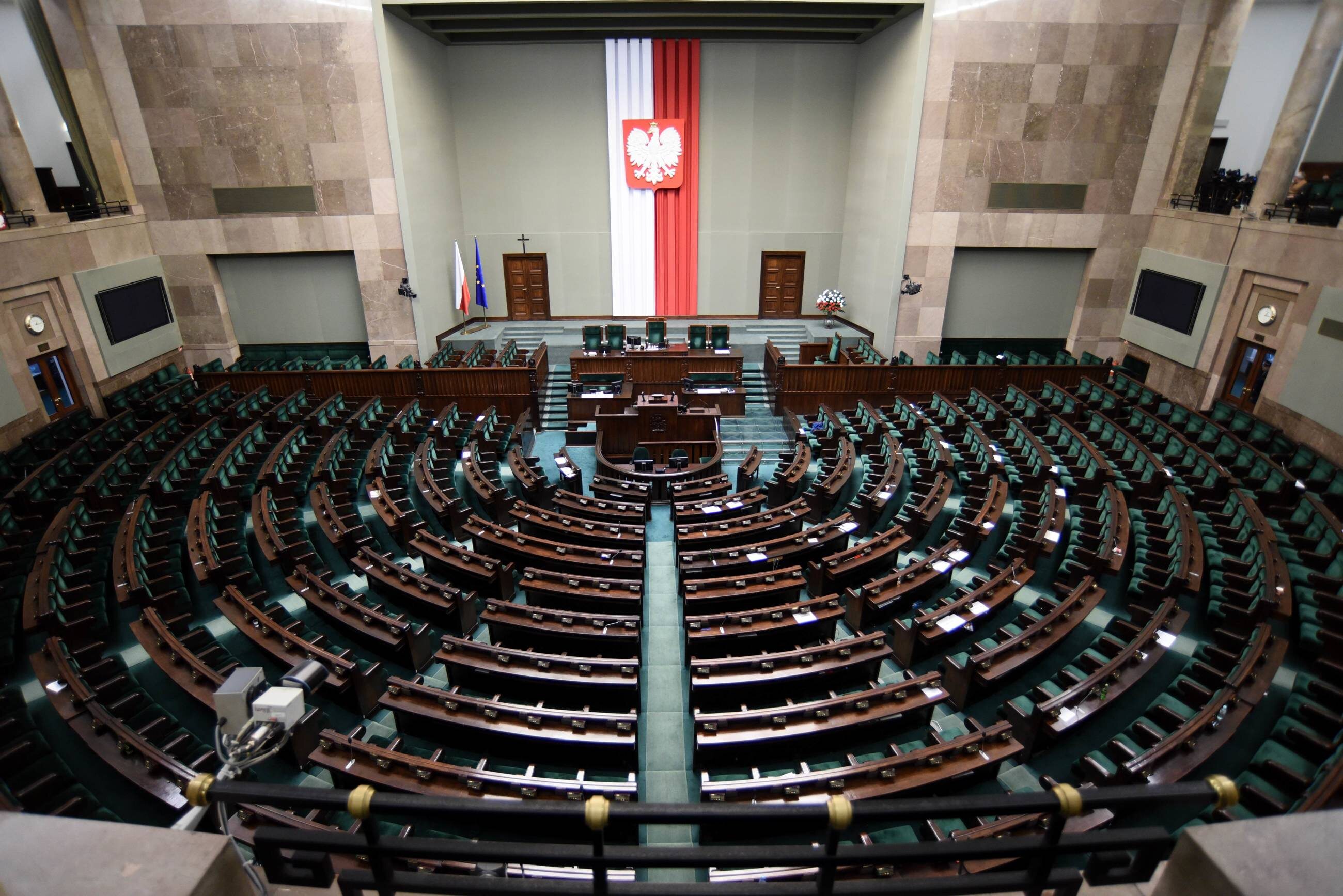 Sala posiedzeń plenarnych Sejmu