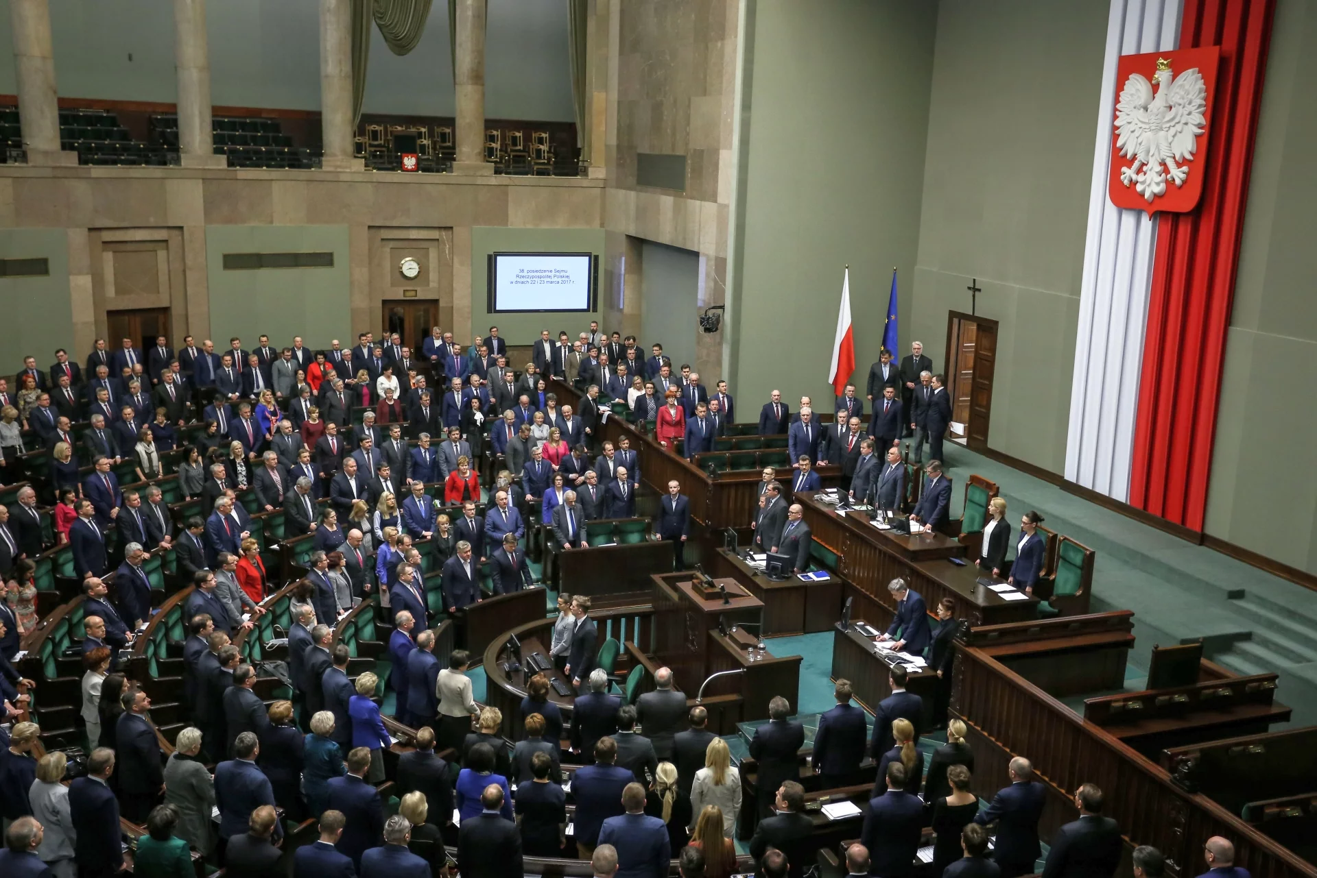 Sala posiedzeń Sejmu