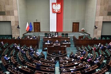 Sala Posiedzeń w Sejmie