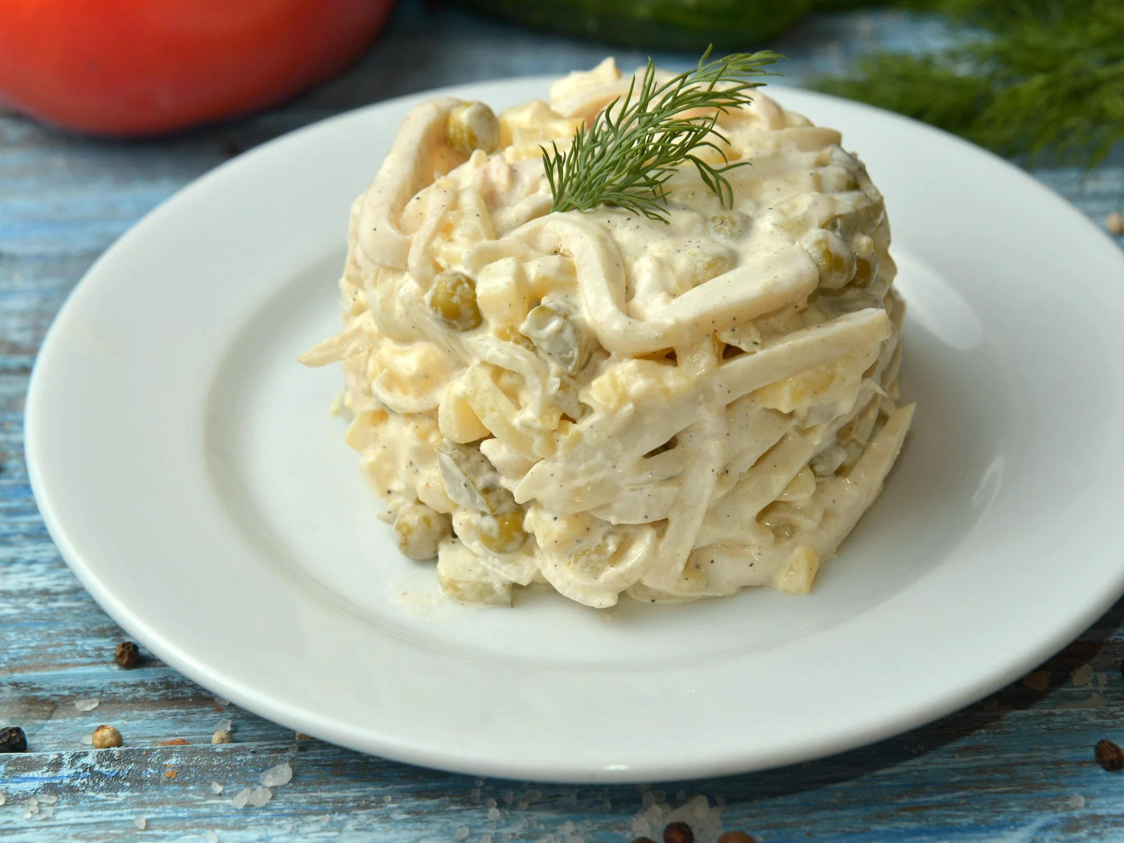 Sałatka ziemniaczana z selerem